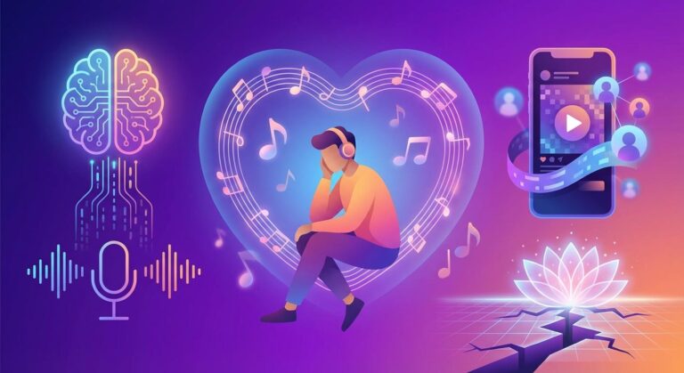 AI創作個人化哀悼歌曲:科技如何陪伴悲傷療癒歷程