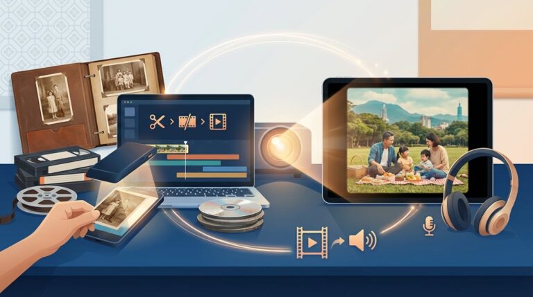 五步驟製作專業懷念影片：完整保存生命中的重要時刻